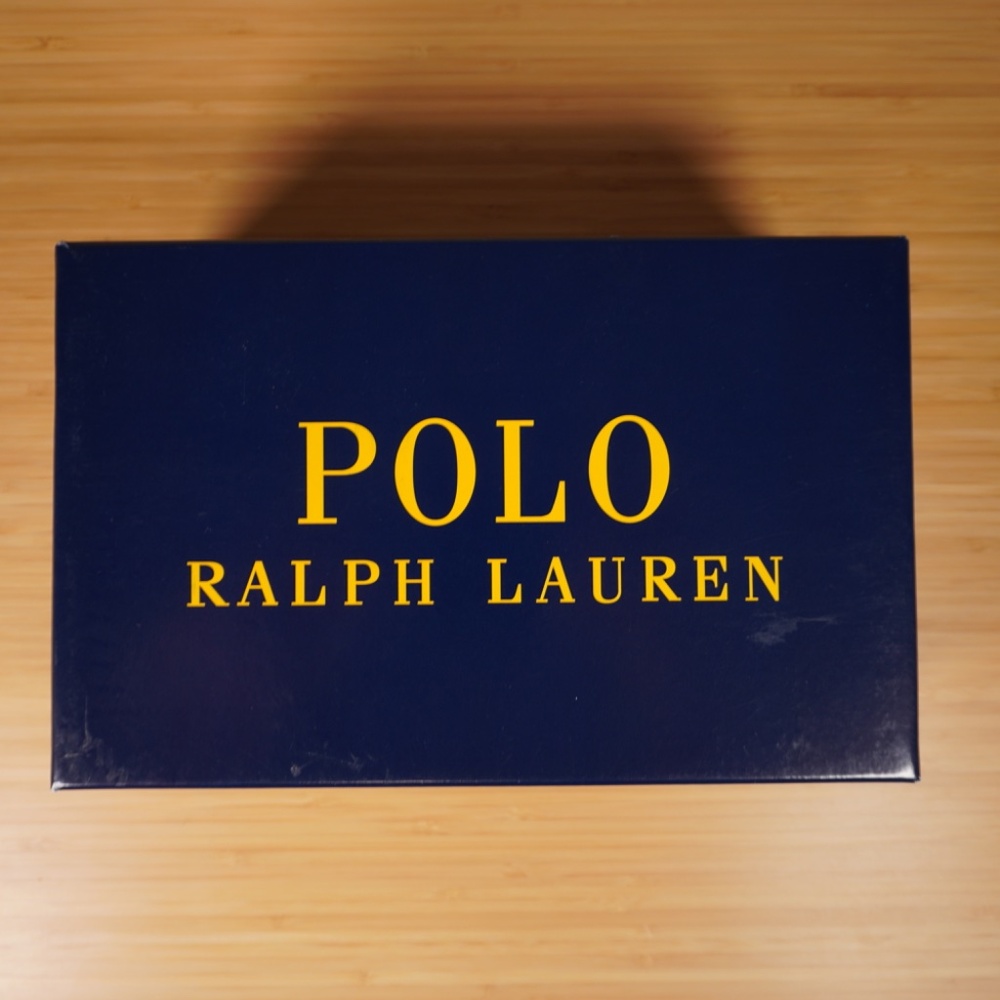 Polo Ralph Lauren Pepper Washed Keaton Junior Shoes Brand New With Tags - Picture 16 of 16